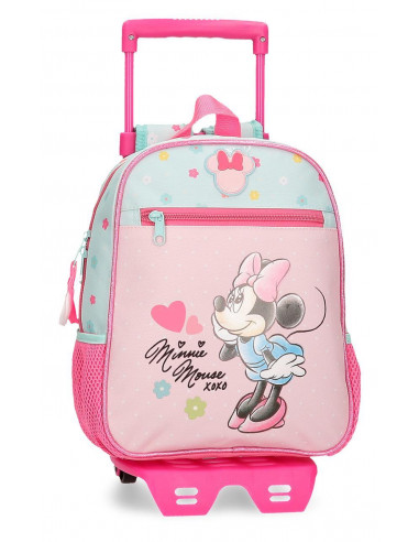 42321T1 MOCHILA ADAP.28CM.C/CARRO MINNIE IMAGINE